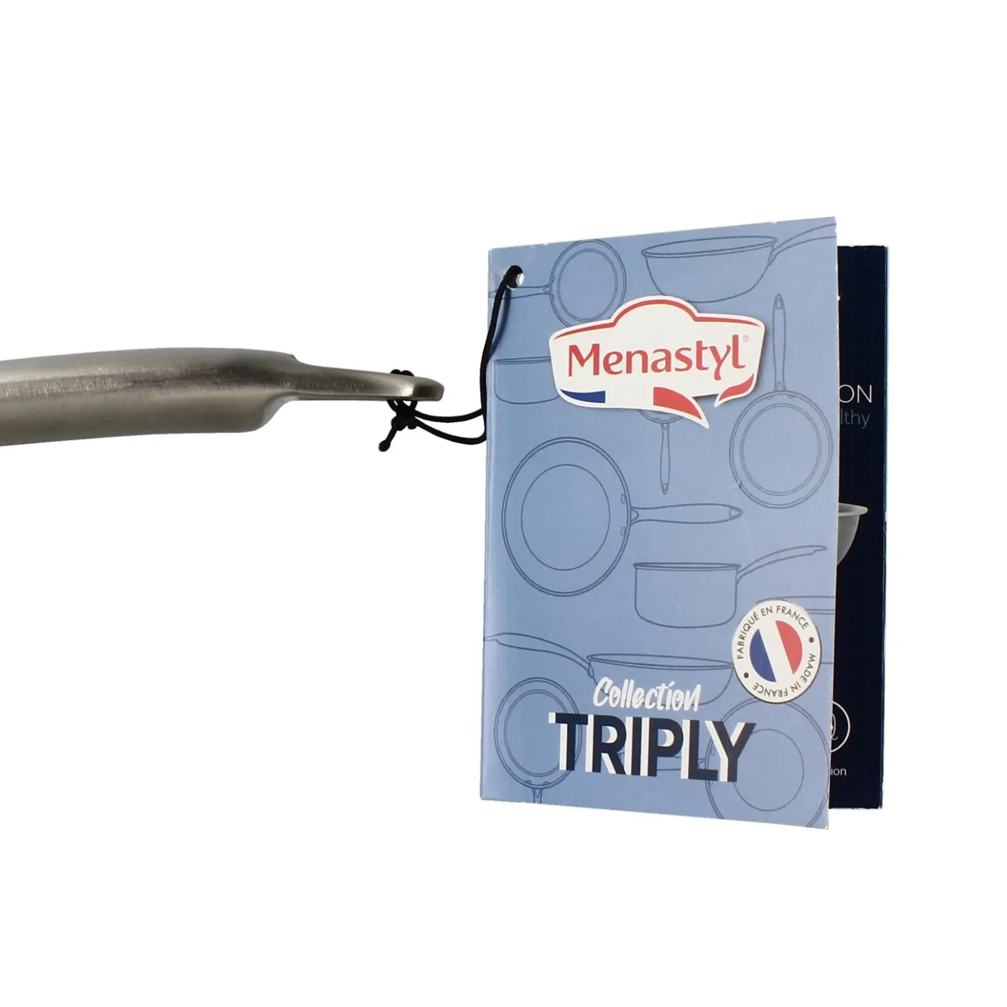Casserole inox Triply 18 cm sans PFAS - Menastyl