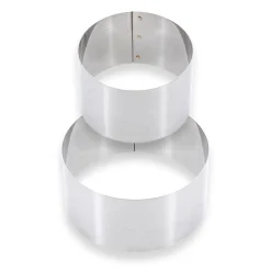 Cercle individuel en inox 7 cm - Alice Délice