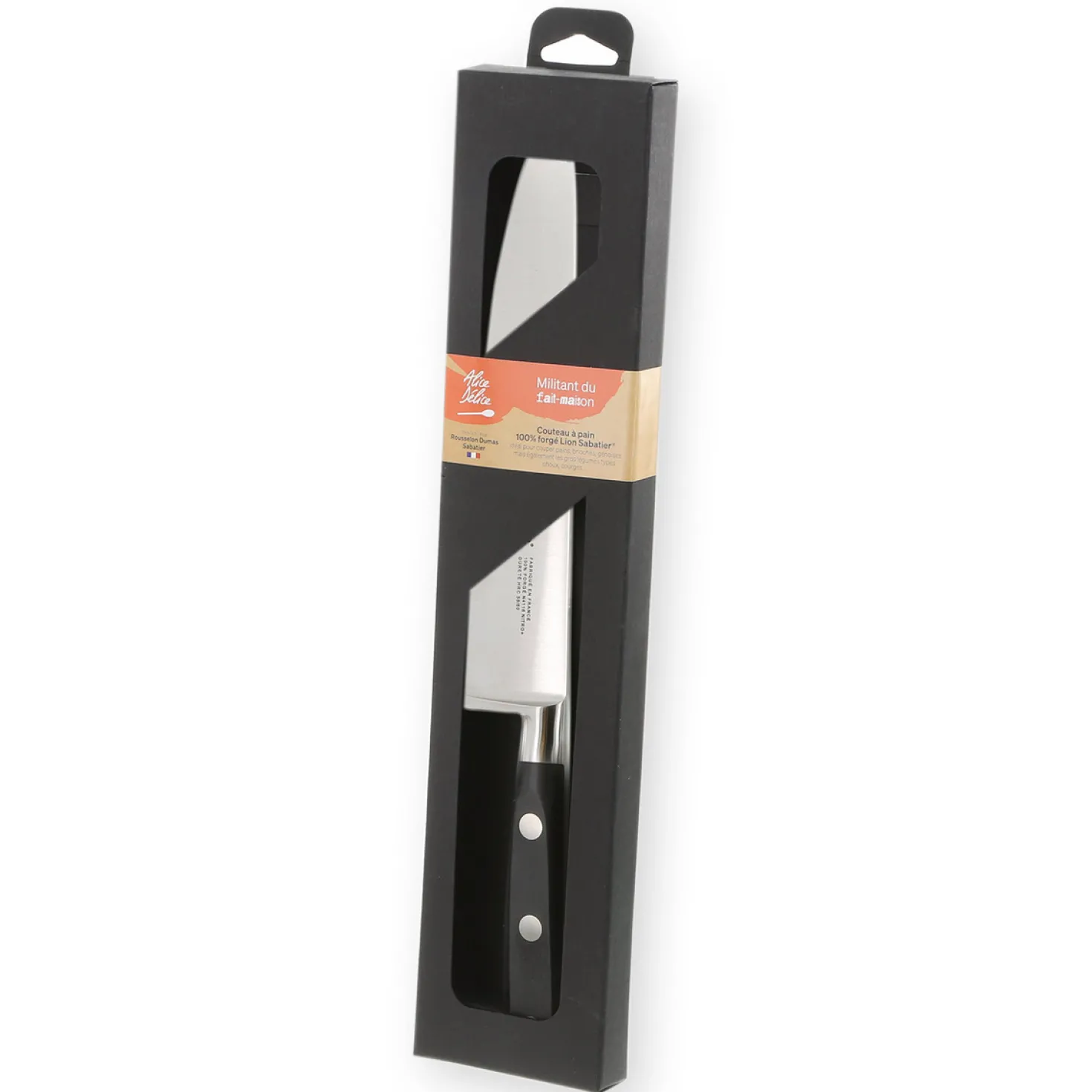 Couteau chef 20 cm Sabatier forgé - Alice Délice