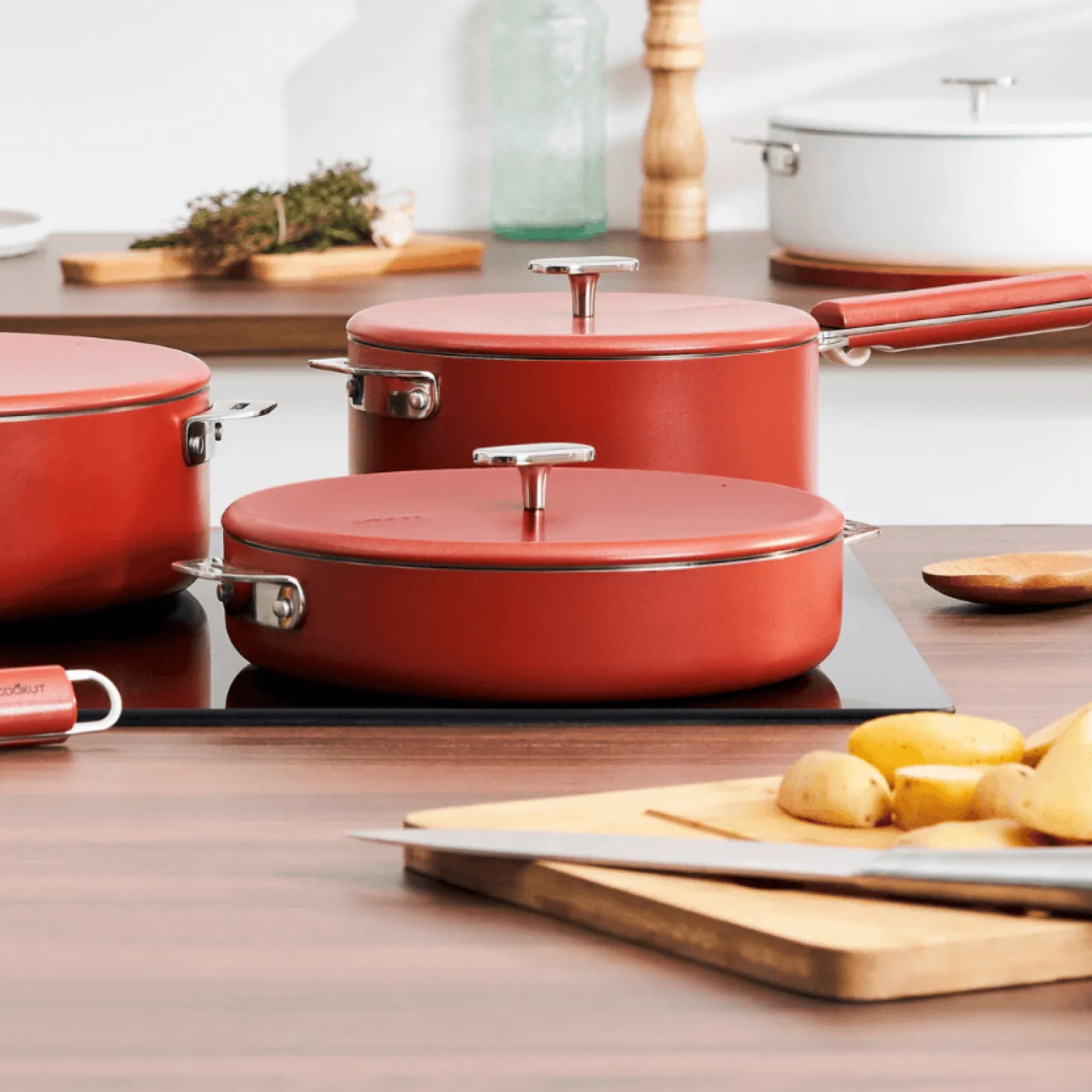 Couvercle inox Le Merveilleux 24 cm passion - Cookut