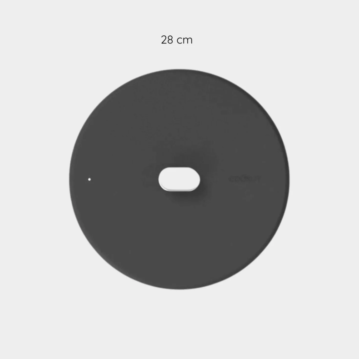 Couvercle inox Le Merveilleux 28 cm graphite - Cookut