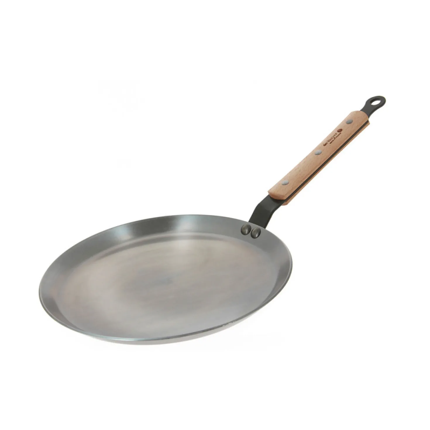 Crêpière acier 24 cm et moule pancakes + accessoires offerts