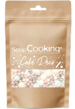 Décor à parsemer Perles Pastelles 70 g - Scrapccoking