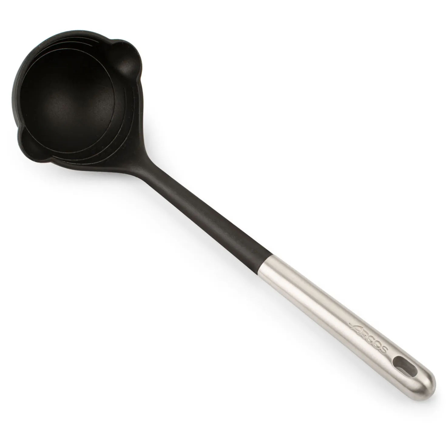 Louche graduée en acier et silicone 32,3 cm - Arcos