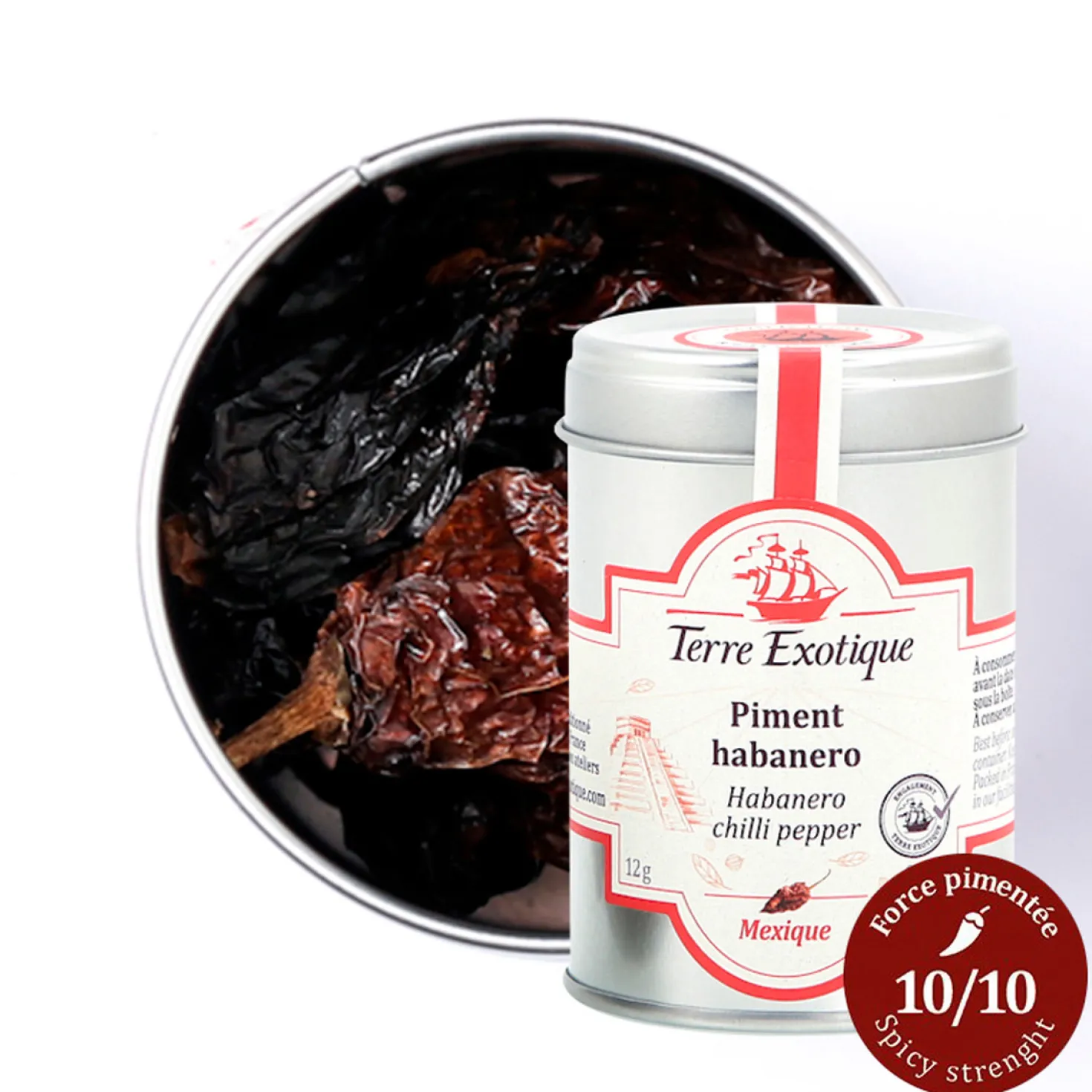 Piment Habanero 45 gr - Terre Exotique