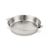 Poêle inox 20 cm avec poignée + produit d'entretien offert