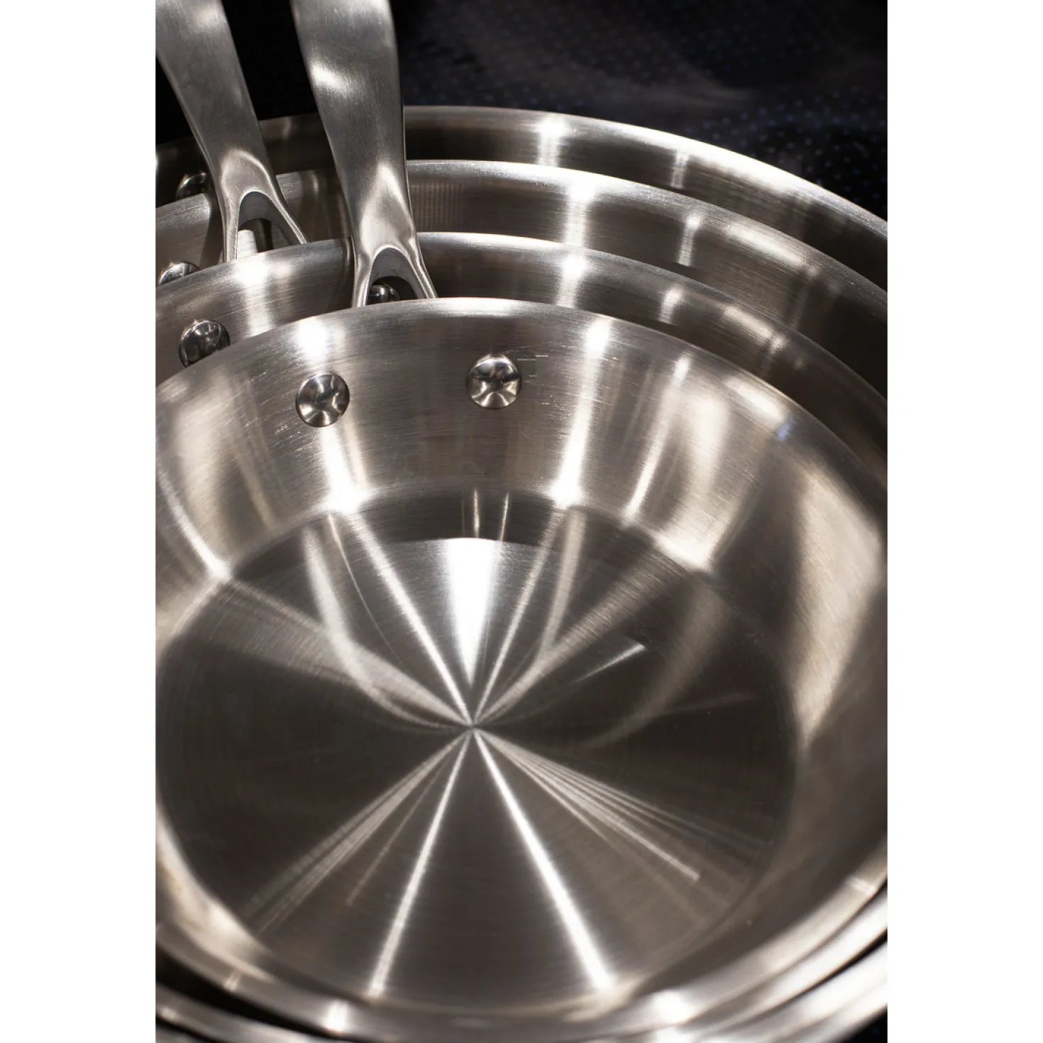 Poêle inox sans PFAS Triply 28 cm - Menastyl