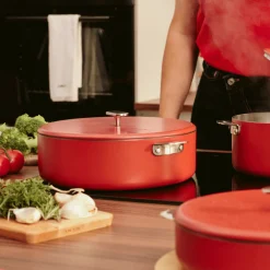 Sauteuse inox La Merveilleuse 28 cm passion + livre offert