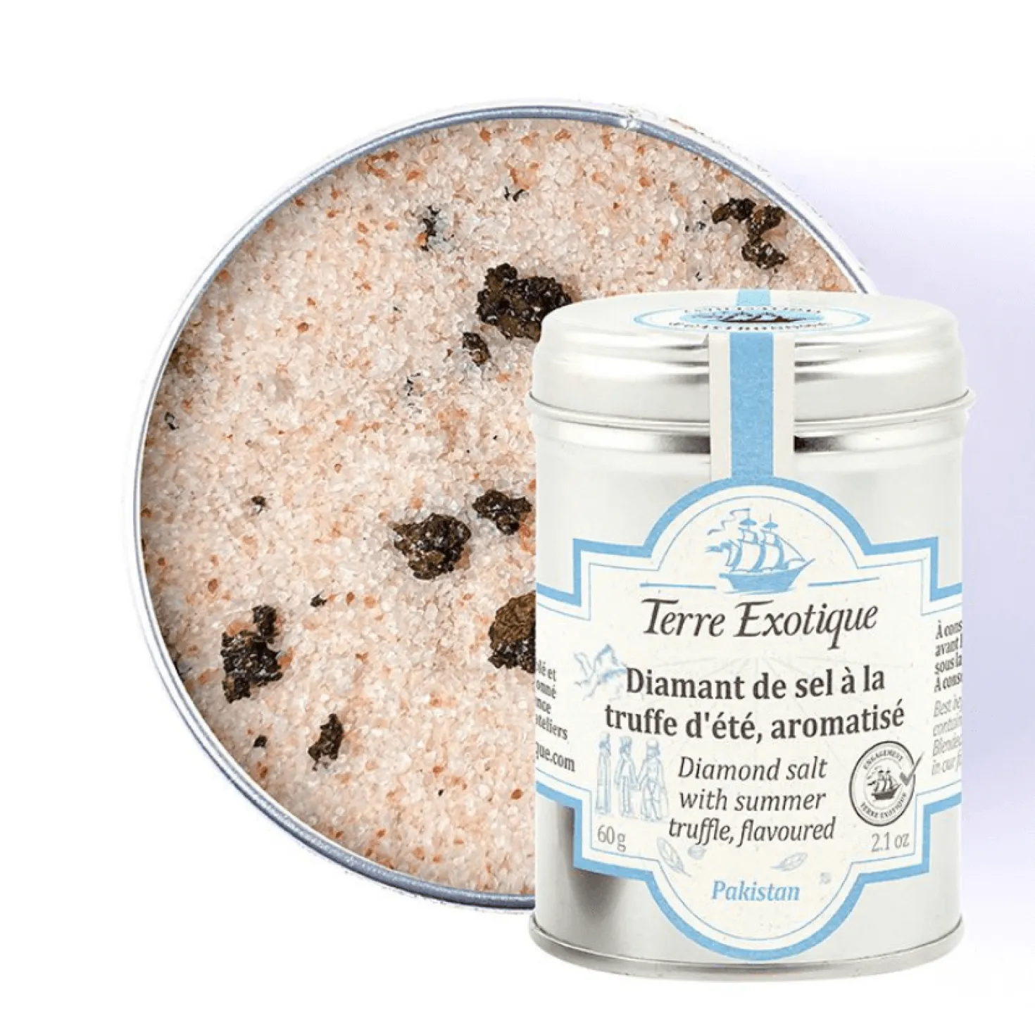 Sel à la Truffe d´été aromatisé 60 gr - Terre Exotique