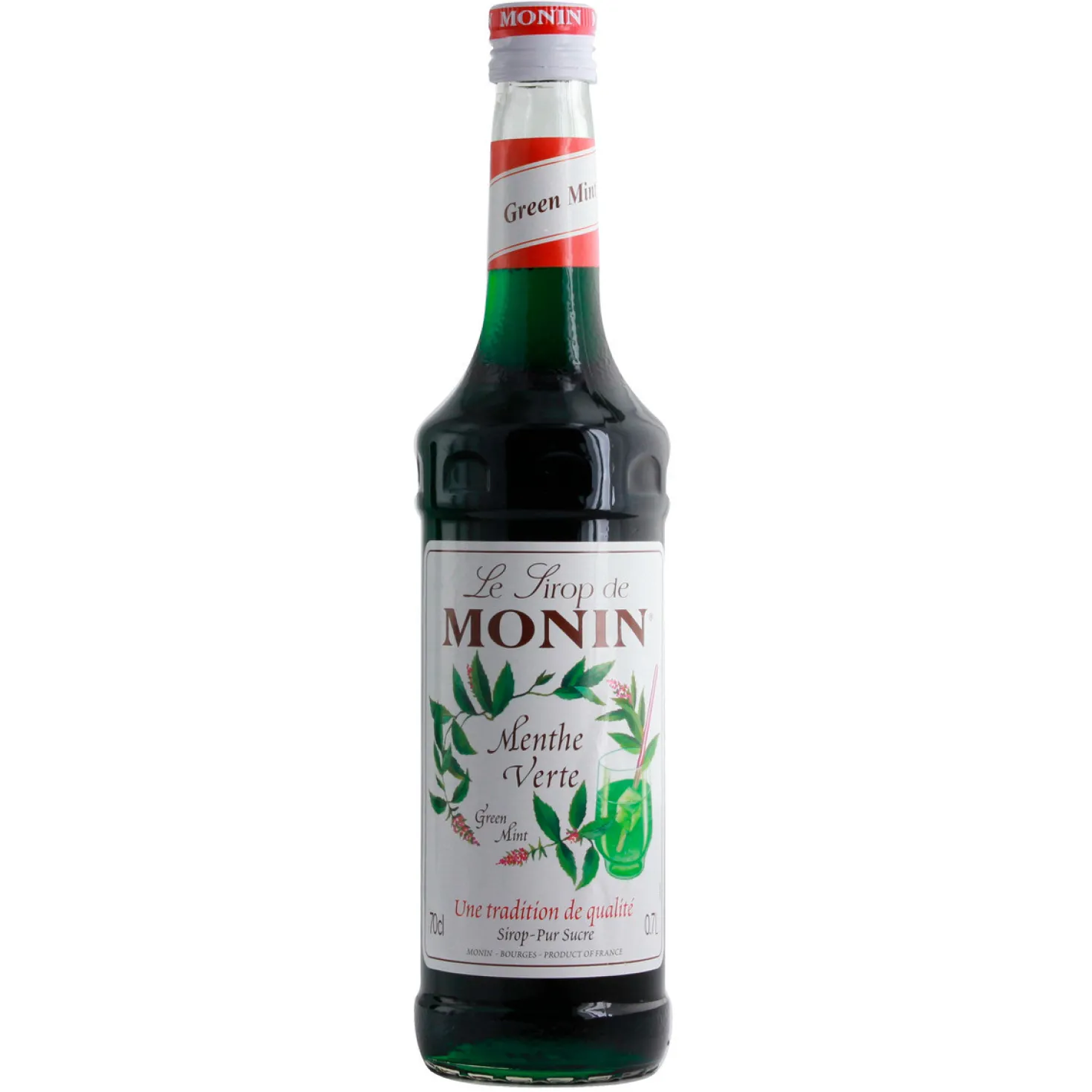Sirop Menthe verte 70 cl - Monin