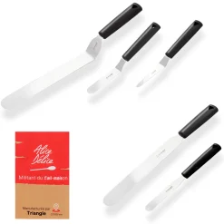 Spatule coudée en inox 25 cm - Alice Délice