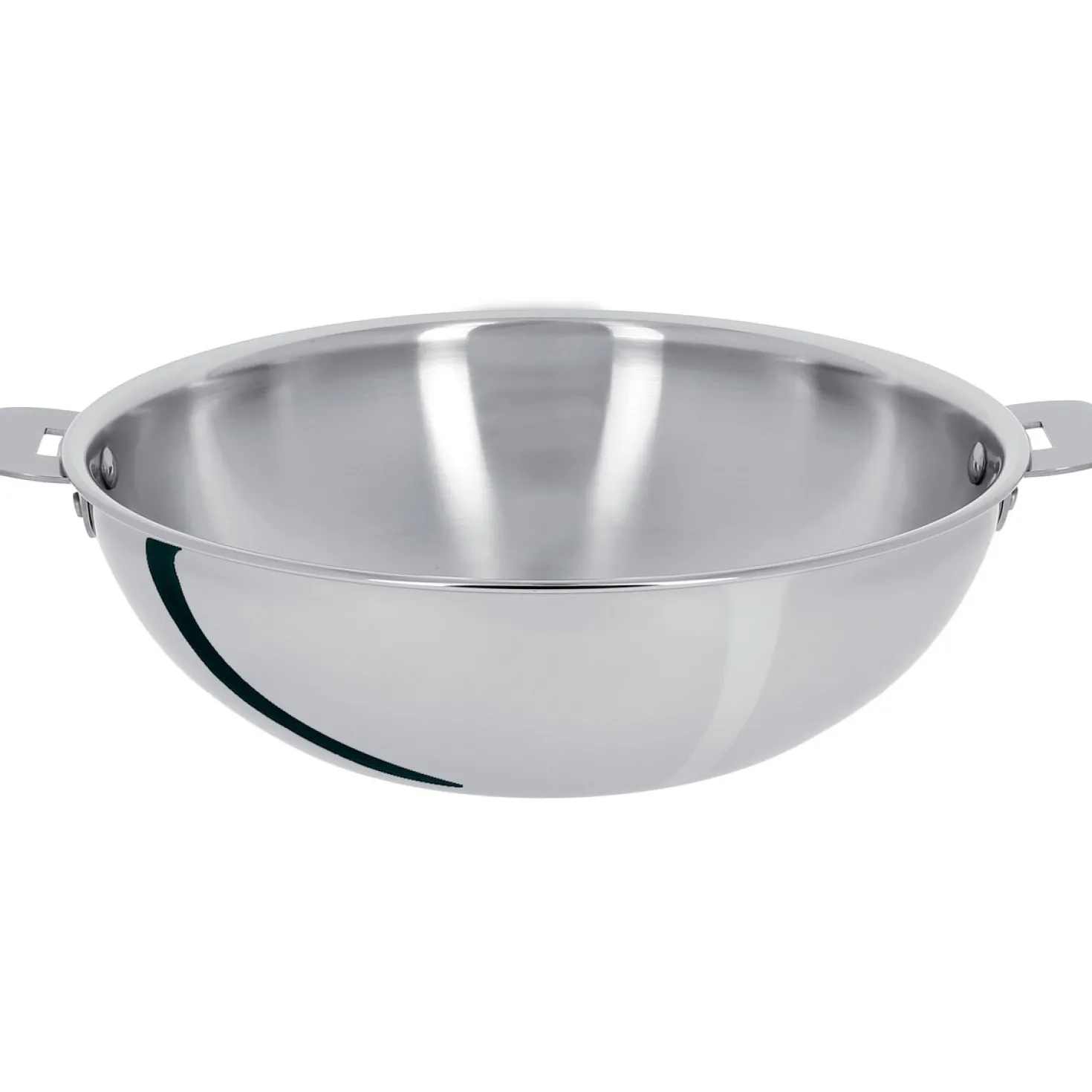 Wok amovible inox triply sans PFAS Casteline 28 cm - Cristel